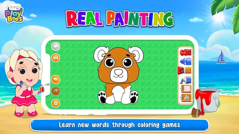 Скачать взломанную FirstCry PlayBees - Baby Games [Мод меню] MOD apk на Андроид