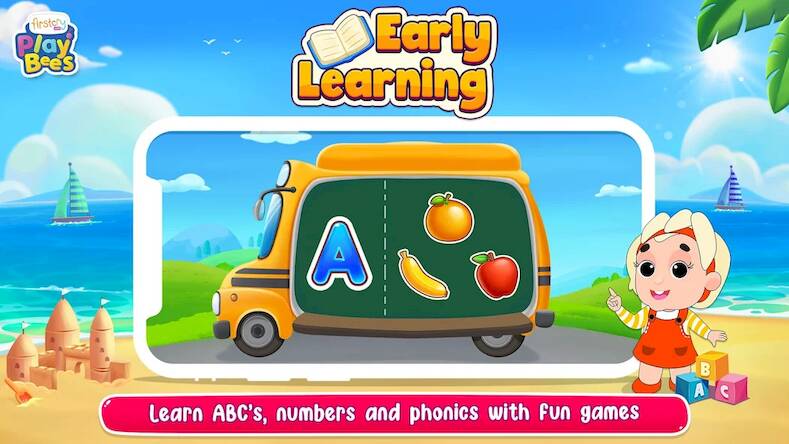 Скачать взломанную FirstCry PlayBees - Baby Games [Мод меню] MOD apk на Андроид