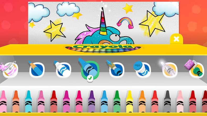 Скачать взломанную Crayola Create & Play [Много монет] MOD apk на Андроид