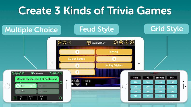 Скачать взломанную TriviaMaker - Quiz Creator [Бесплатные покупки] MOD apk на Андроид