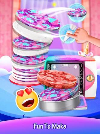 Скачать взломанную Galaxy Unicorn Cake [Много денег] MOD apk на Андроид